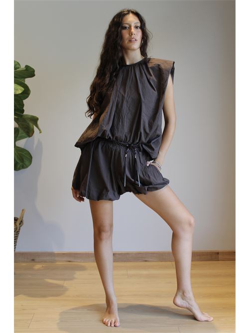 Short a palloncino con cintura DIECI MINUTI | 554812